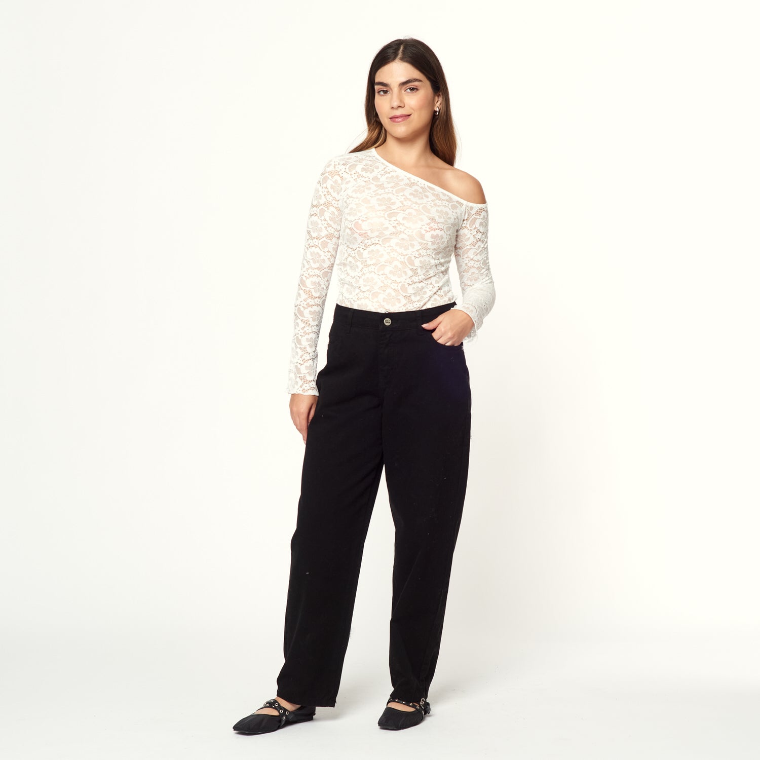 Pantalon Ashen Negro