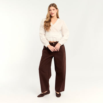 Pantalon Begoña Marron