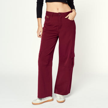 Pantalon Bomchel Burgundy