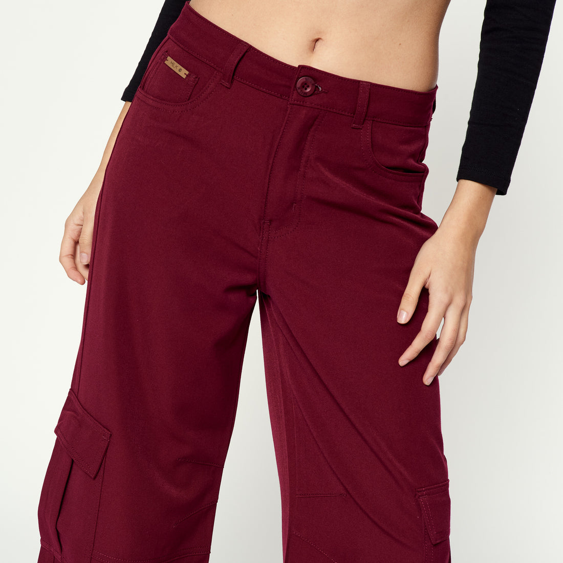 Pantalon Bomchel Burgundy
