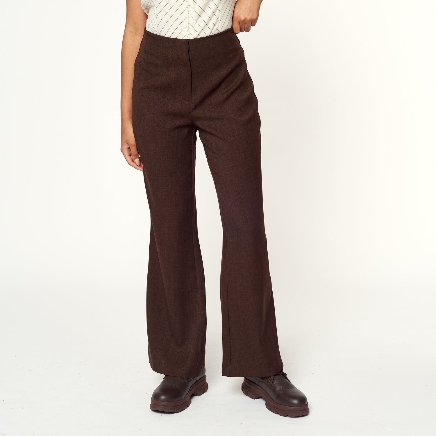 Pantalon Carlota Marron