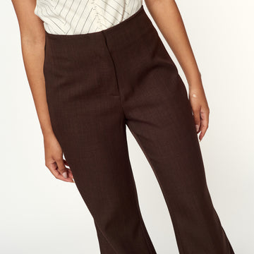 Pantalon Carlota Marron