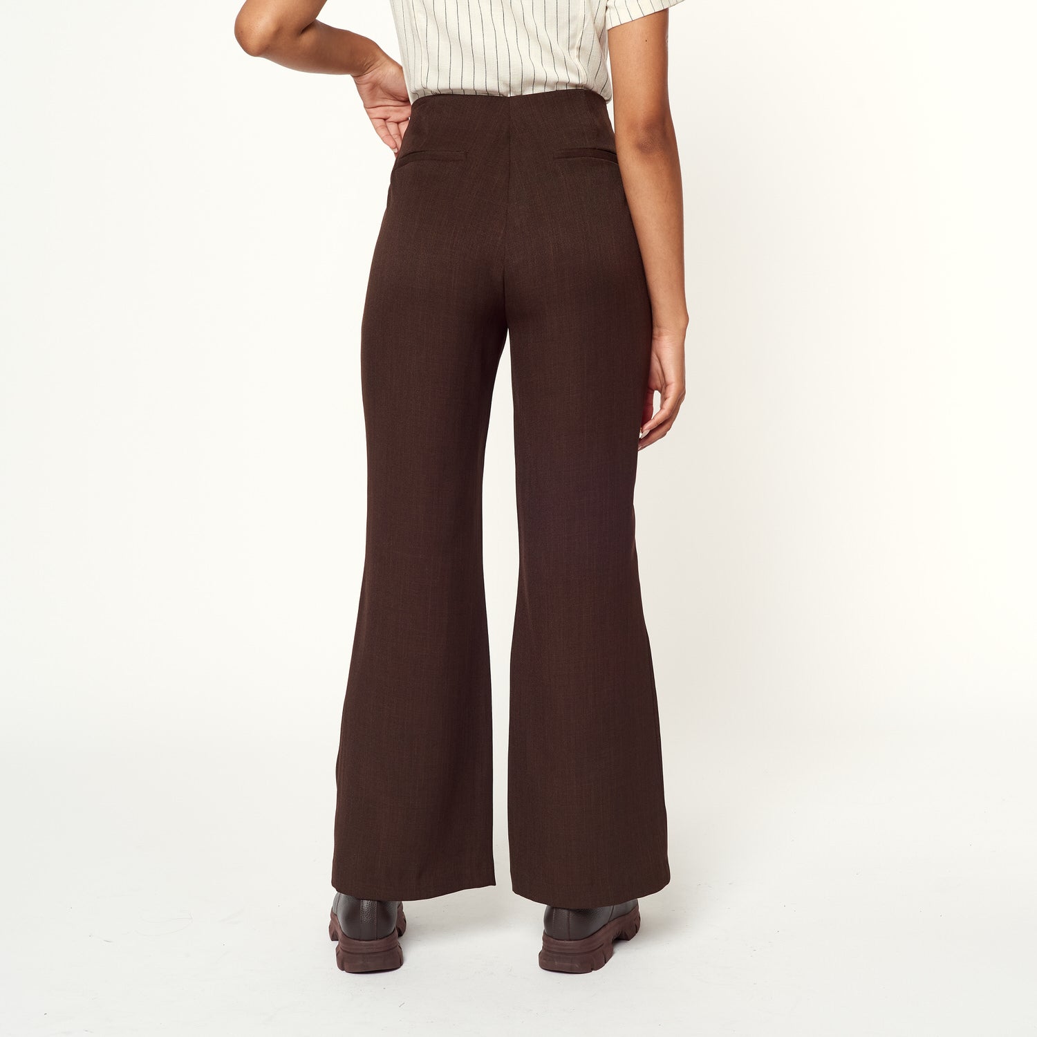 Pantalon Carlota Marron