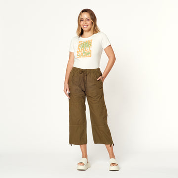 Pantalon Casandra Verde Militar