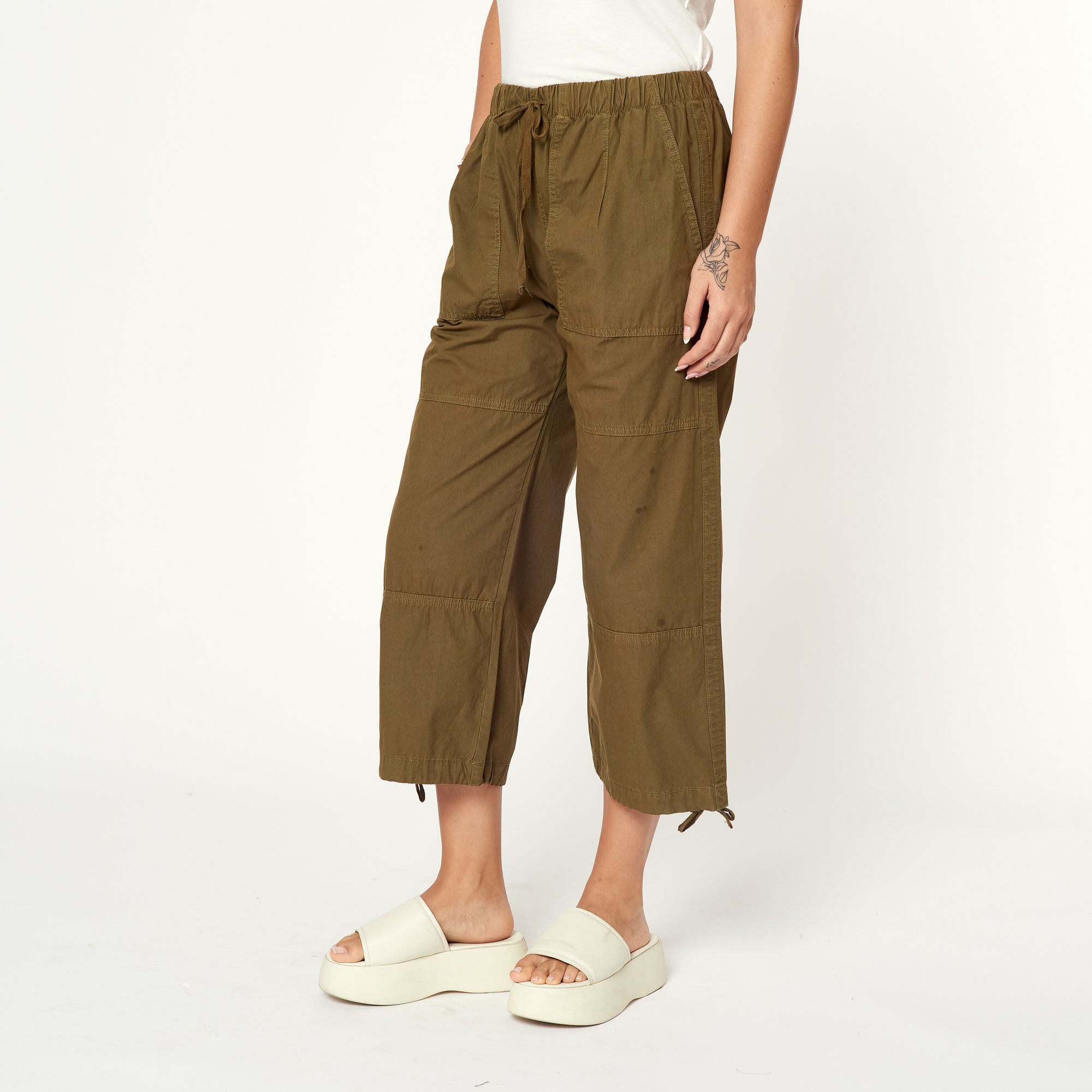 Pantalon Casandra Verde Militar