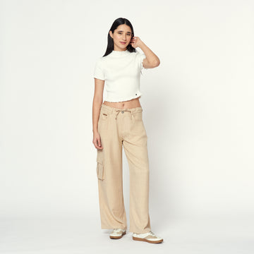 Pantalon Cutina Crema