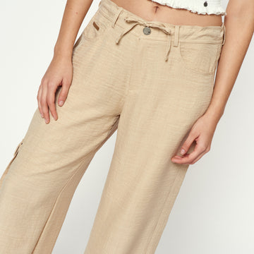 Pantalon Cutina Crema