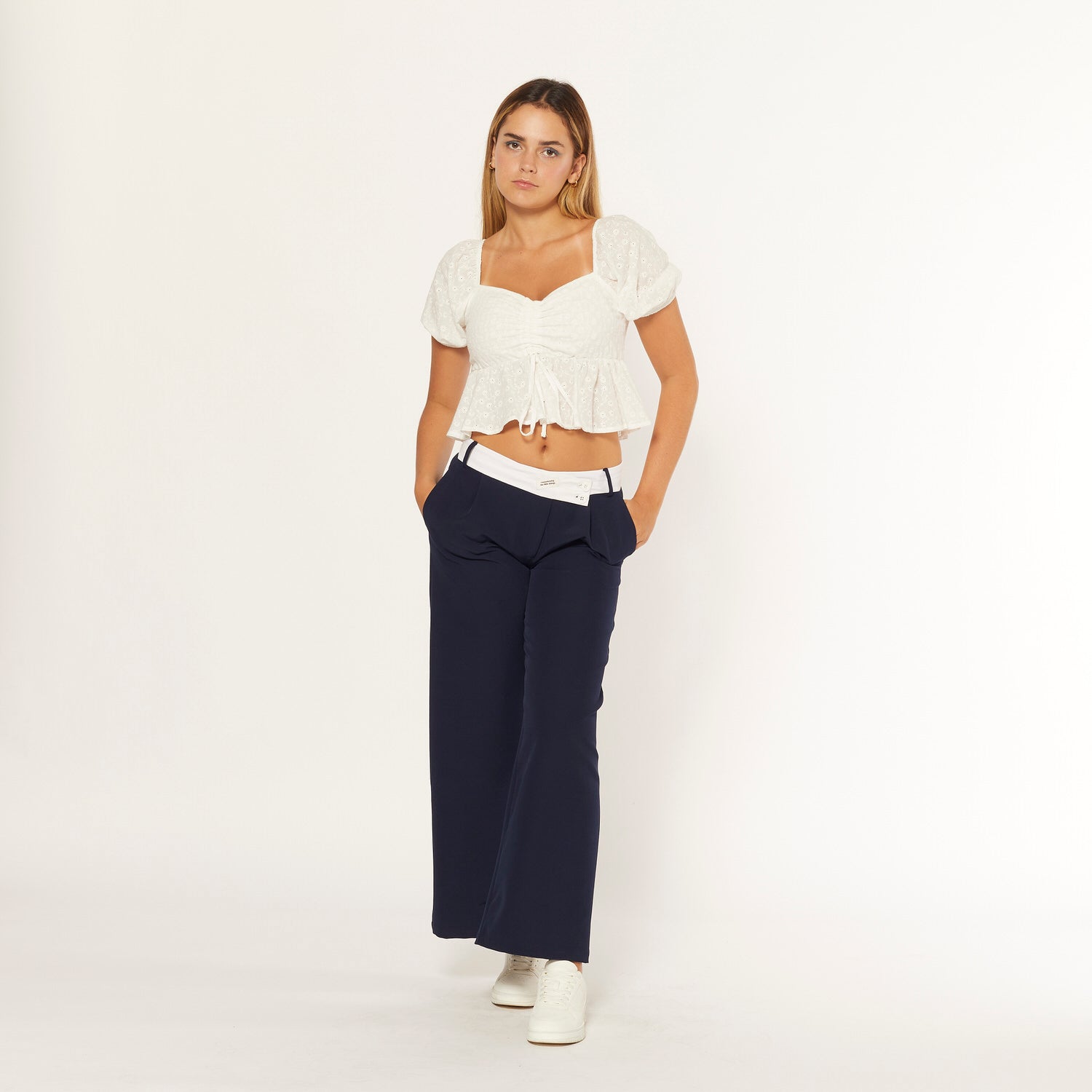 Pantalon Fashion Azul Marino