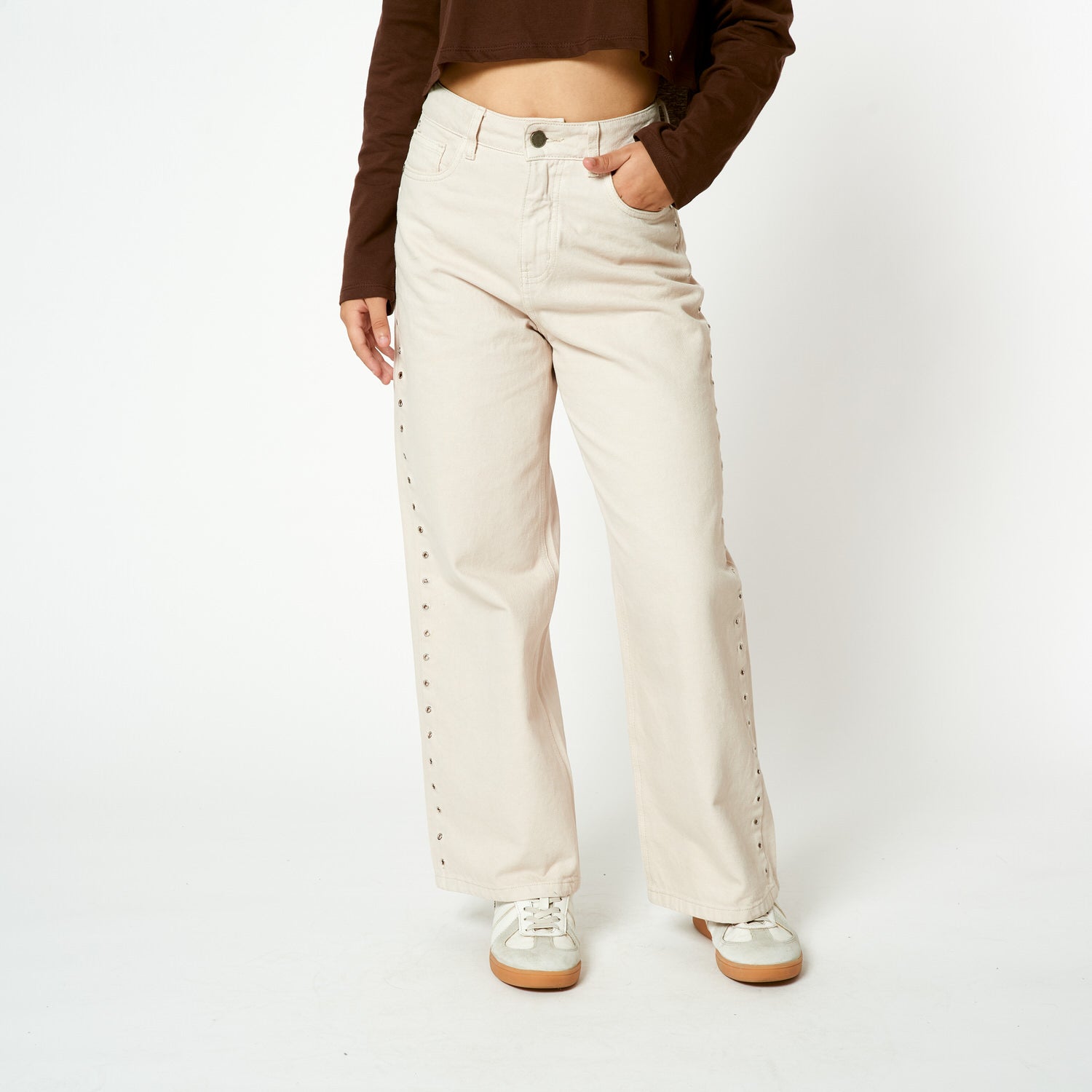 Pantalon Flori Beige