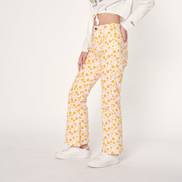 Pantalon Flower Print