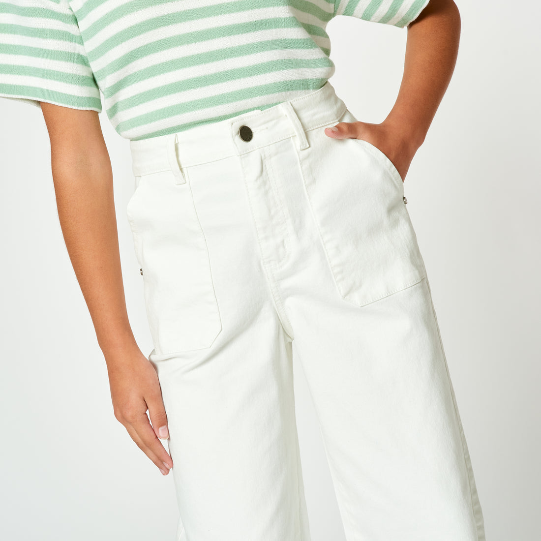 Pantalon Garden Hueso