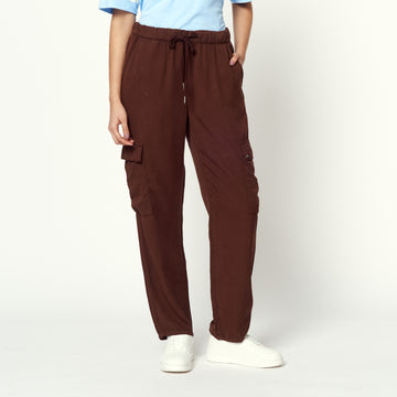 Pantalon Kelisa Marron