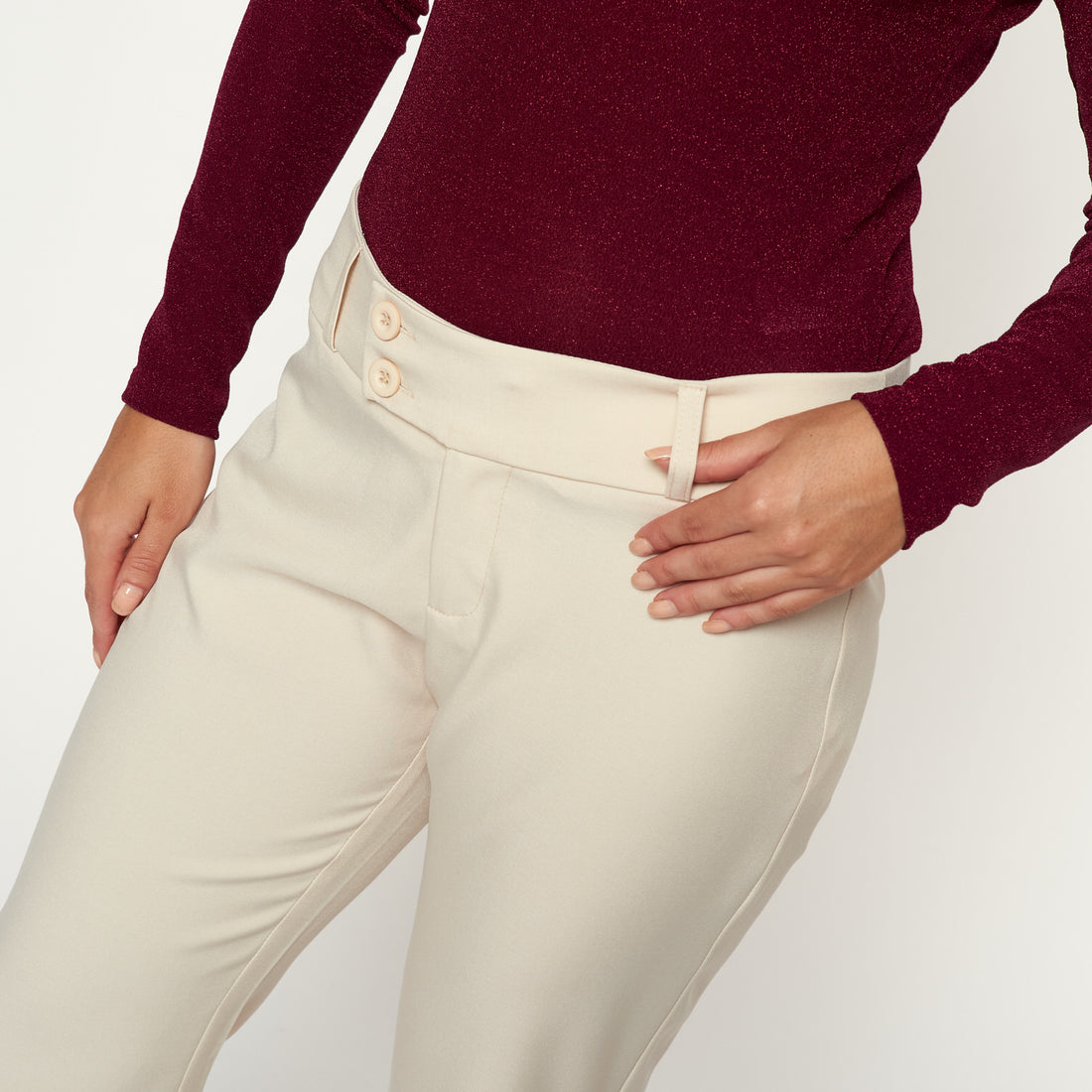Pantalon Pax Crema