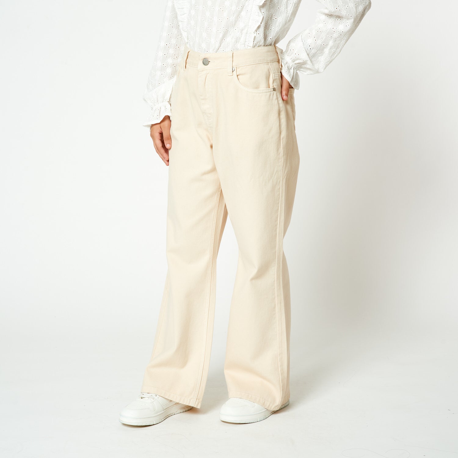 Pantalon Proper Crema