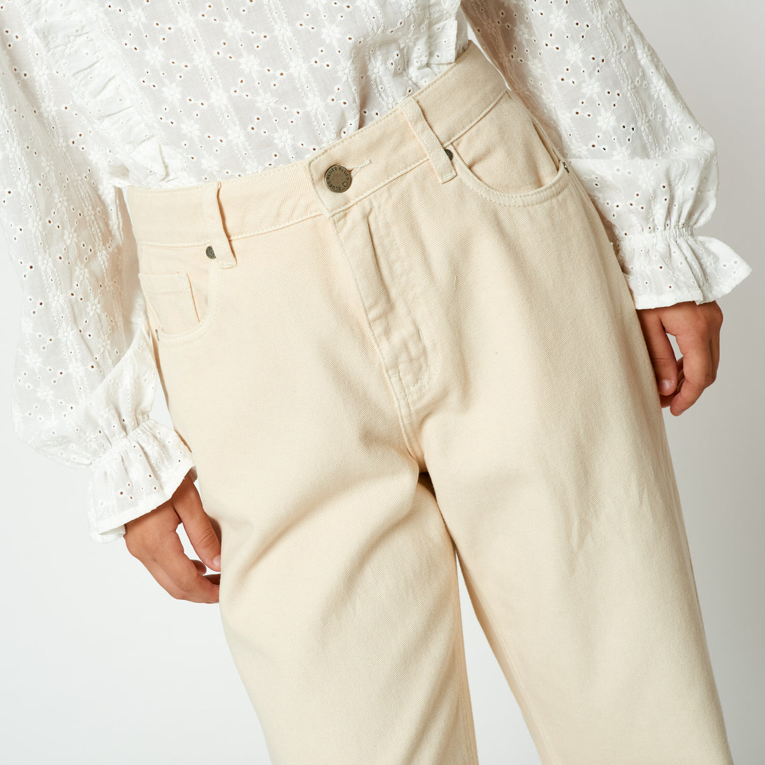 Pantalon Proper Crema