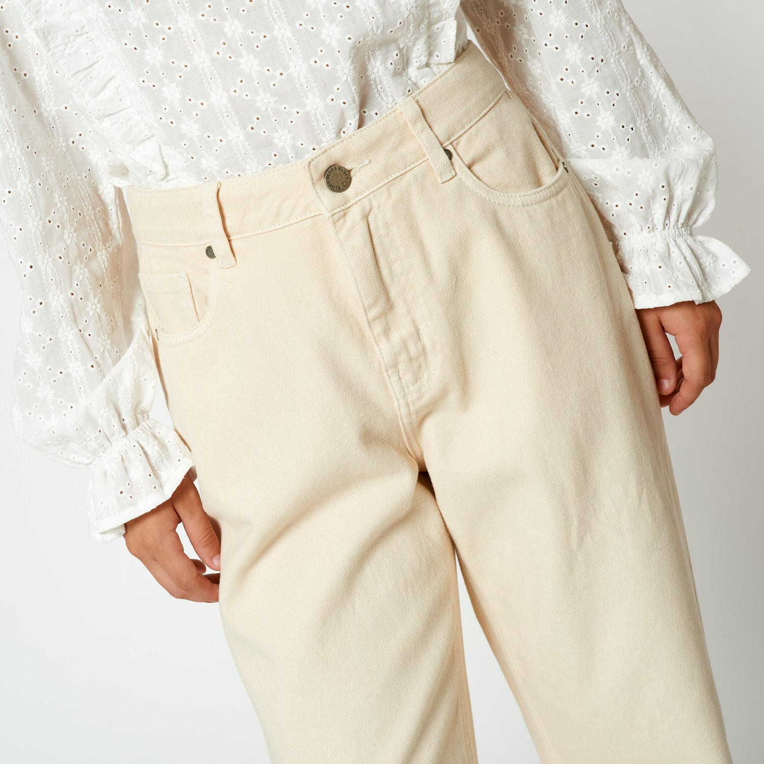 Pantalon Proper Crema