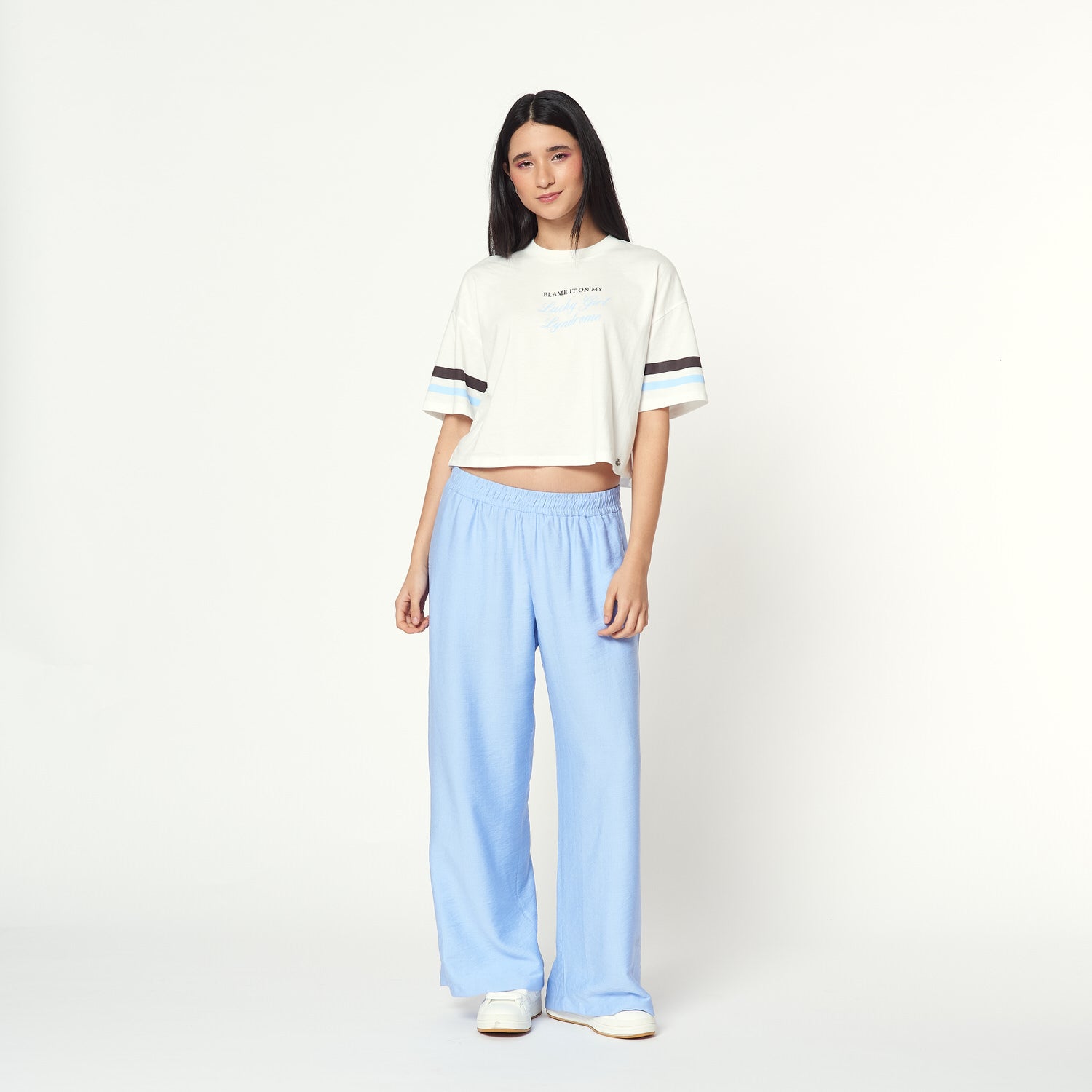 Pantalon Rebe Celeste