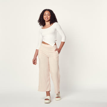 Pantalon Retro Beige