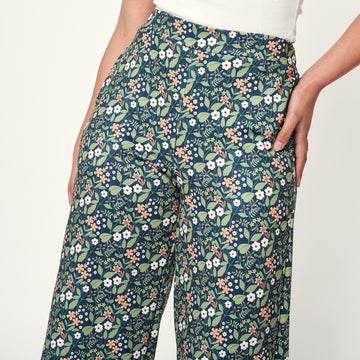 Pantalon Retro Print