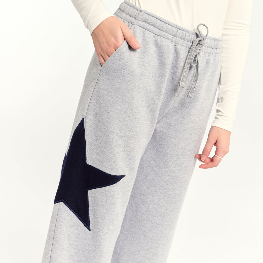 Pantalon Superstar Gris