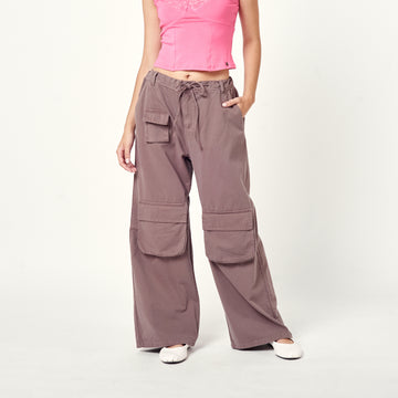 Pantalon Tafeta Marron