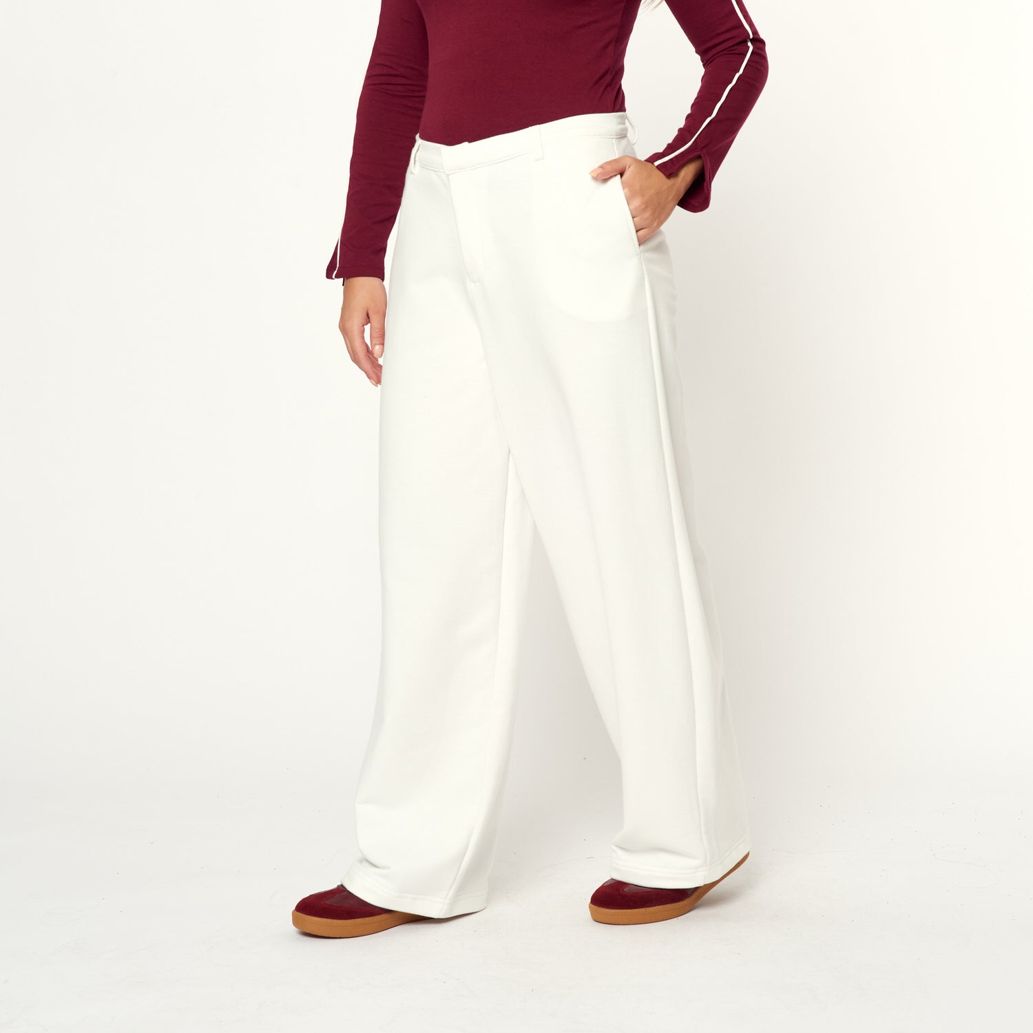 Pantalon River Hueso