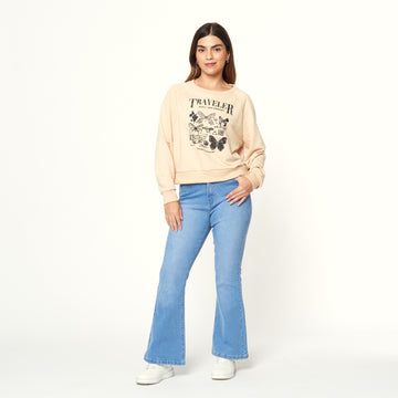 Polera Doris Beige