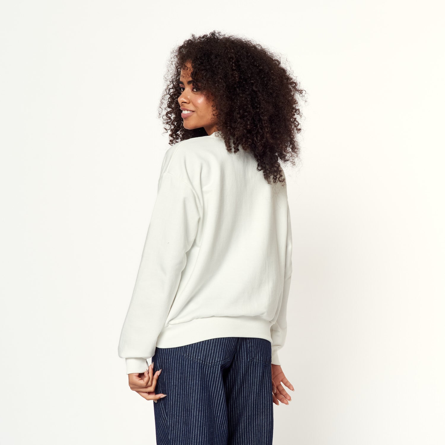Polera Florum Hueso