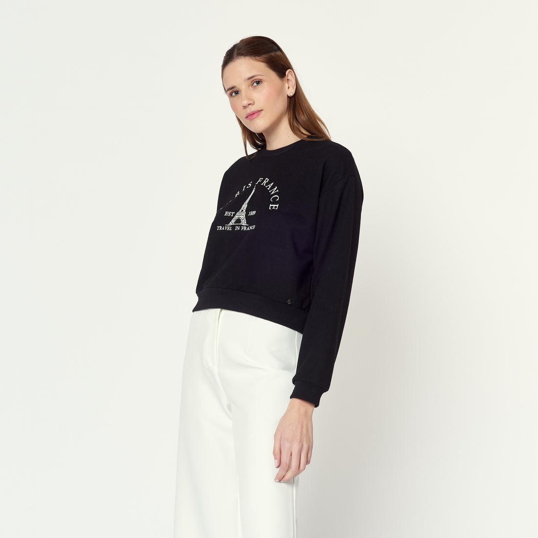 Polera Francia Negro