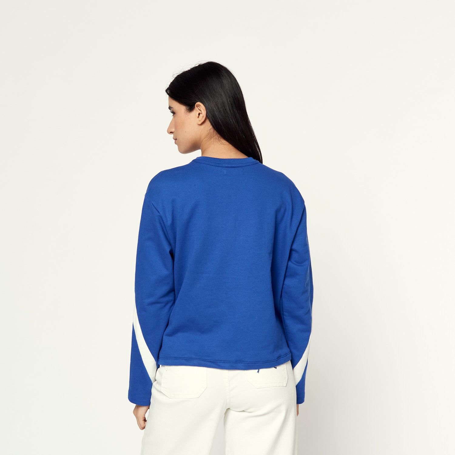 Polera Hoodie Azulino