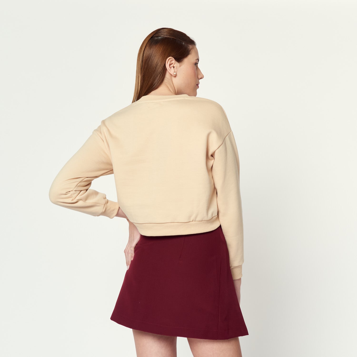 Polera La Vie Rose Crema