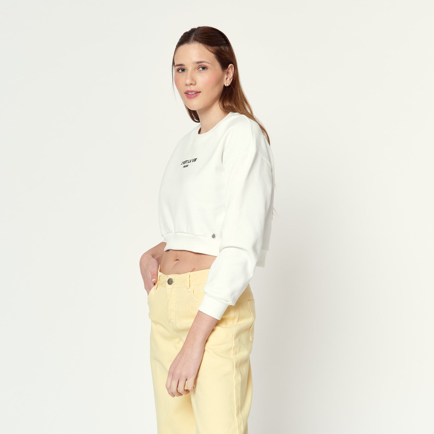 Polera La Vie Rose Hueso