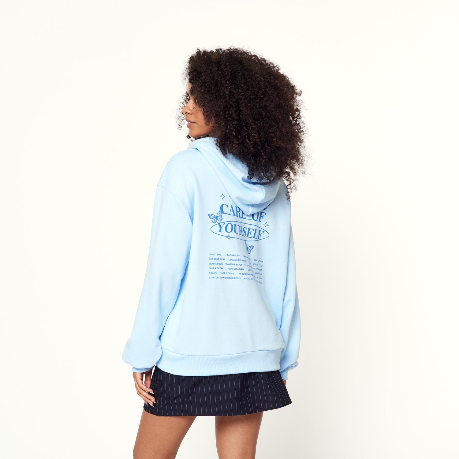 Polera Mariposa Celeste