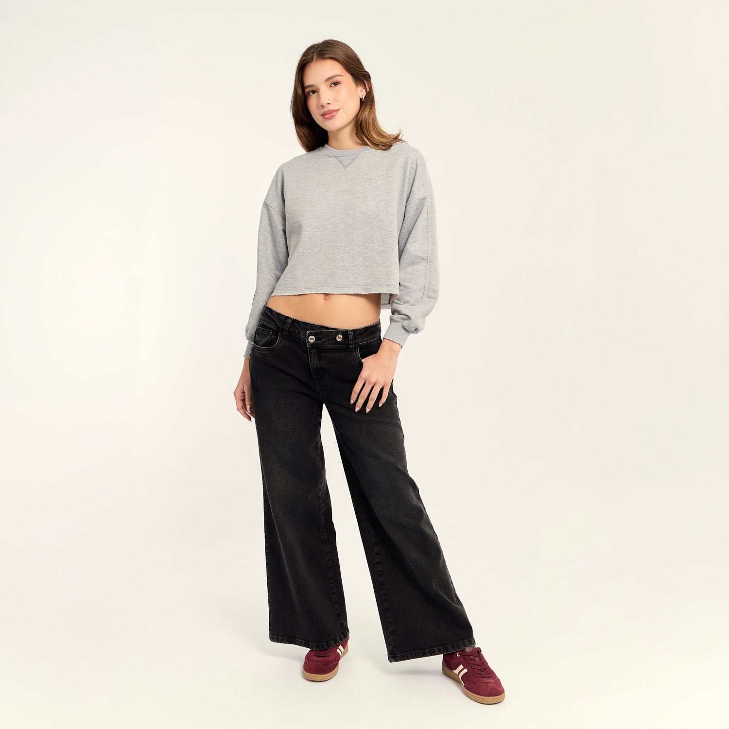 Polera Nisha Gris