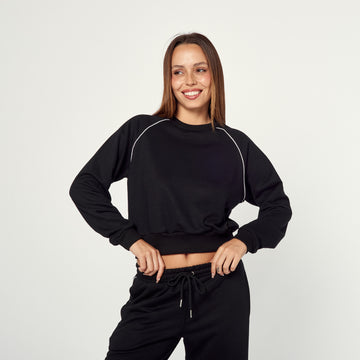 Polera Romana Negro