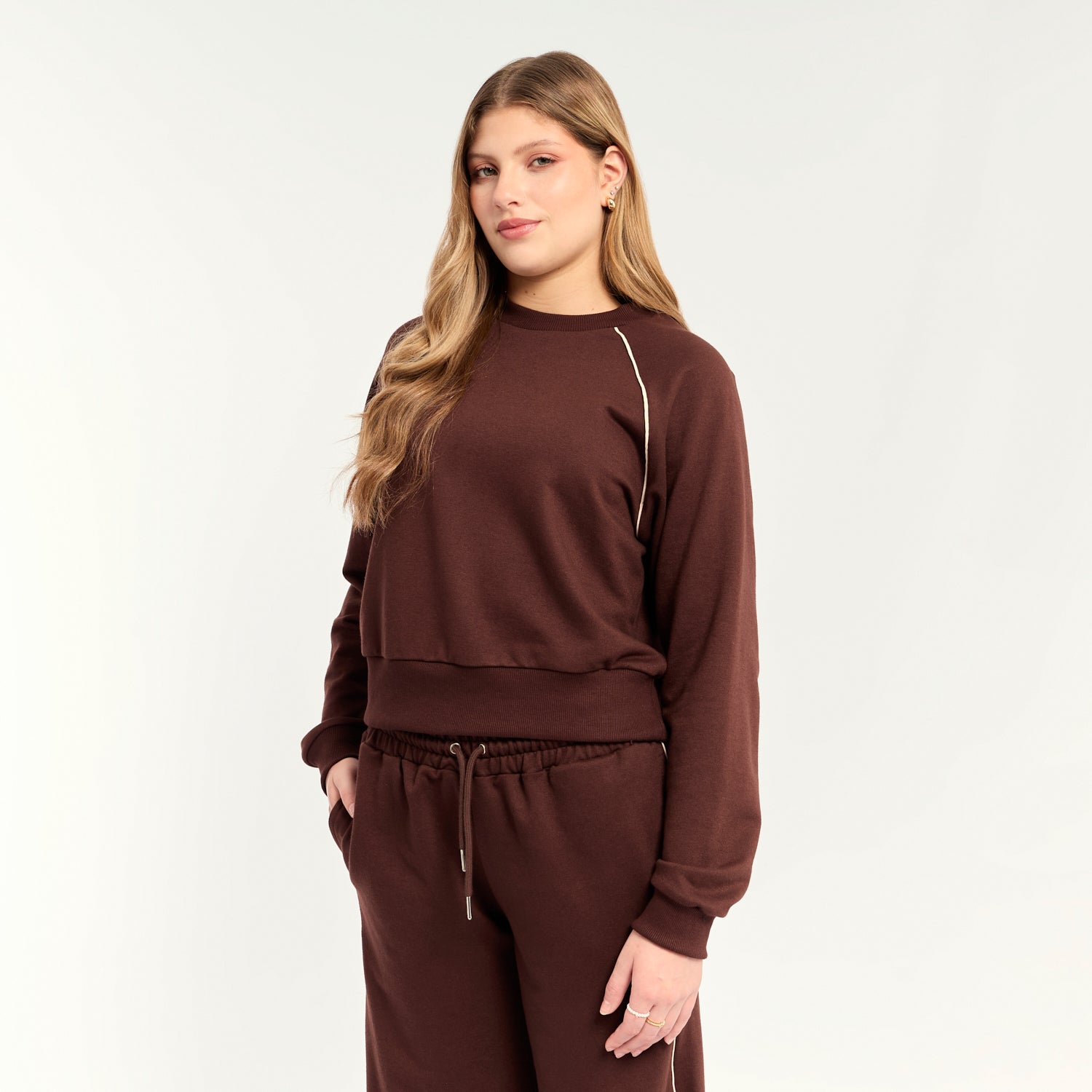 Polera Romana Marron