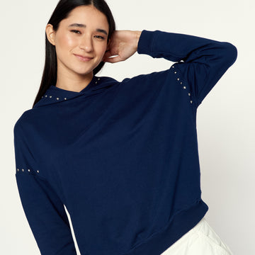 Polera Tachada Azul