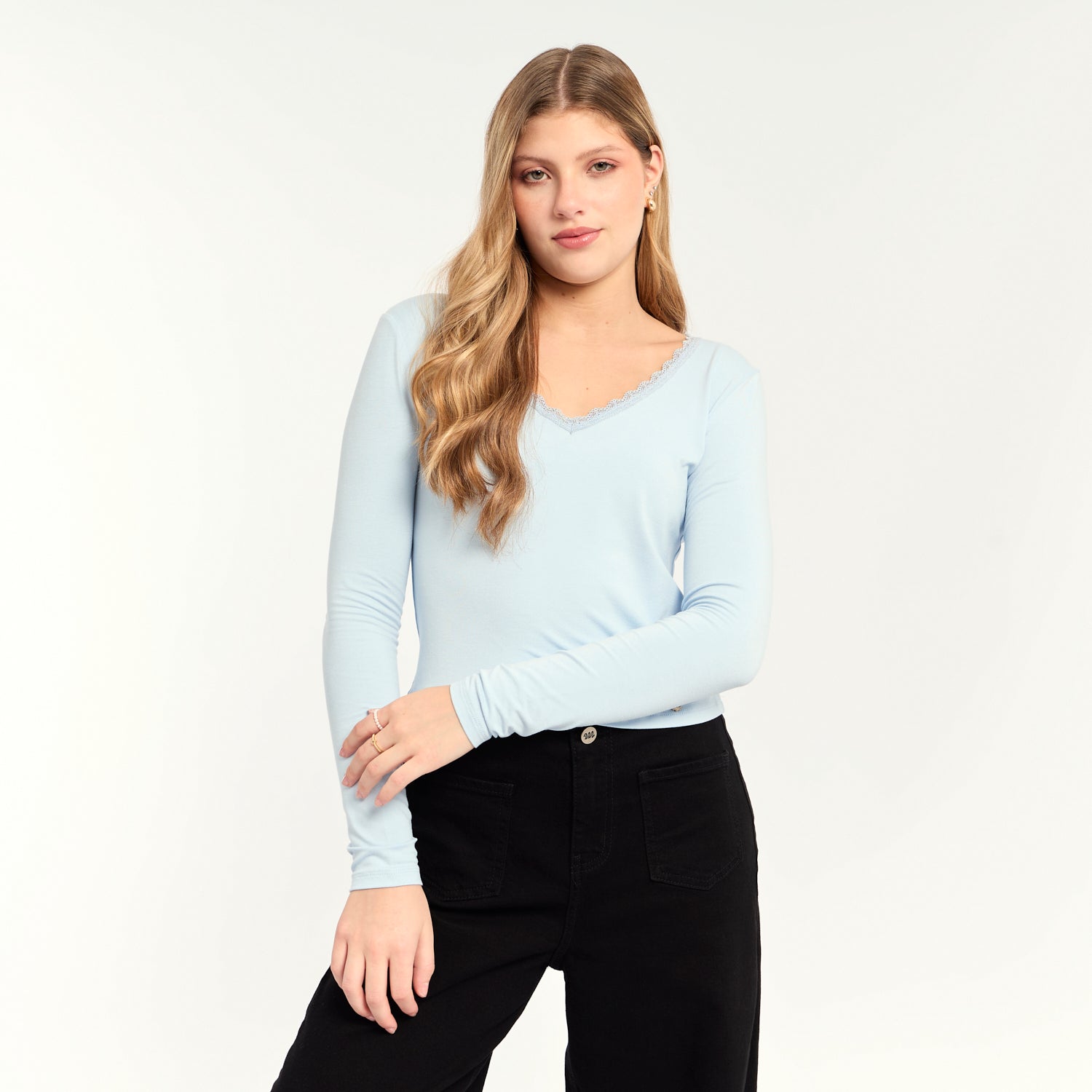 Polo Benita Celeste