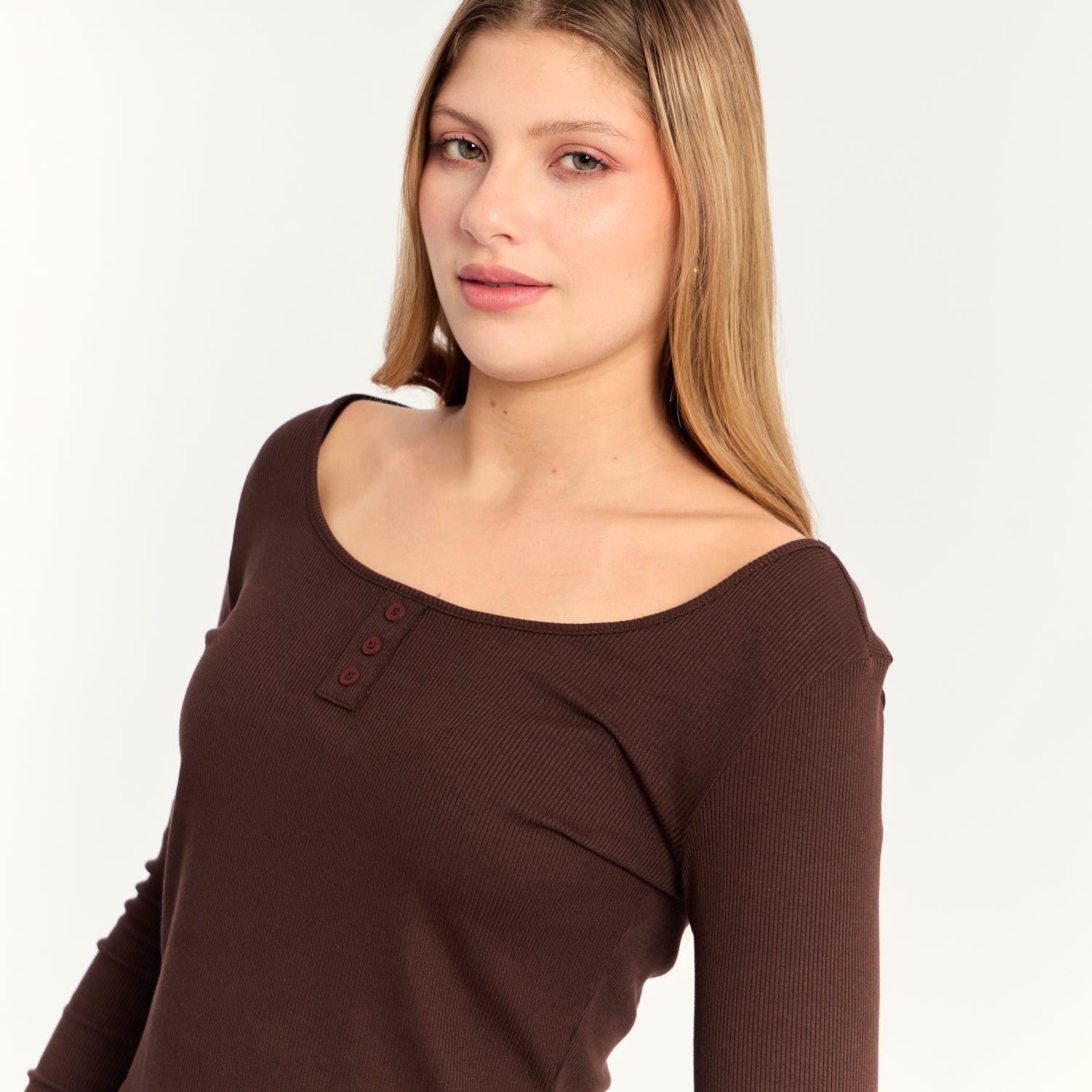 Polo Bernadette Marron