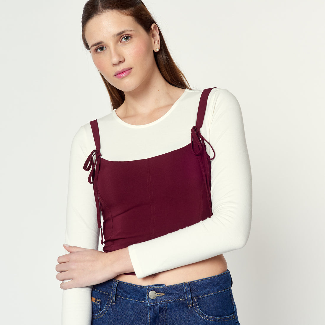 Polo Cuttie Burgundy