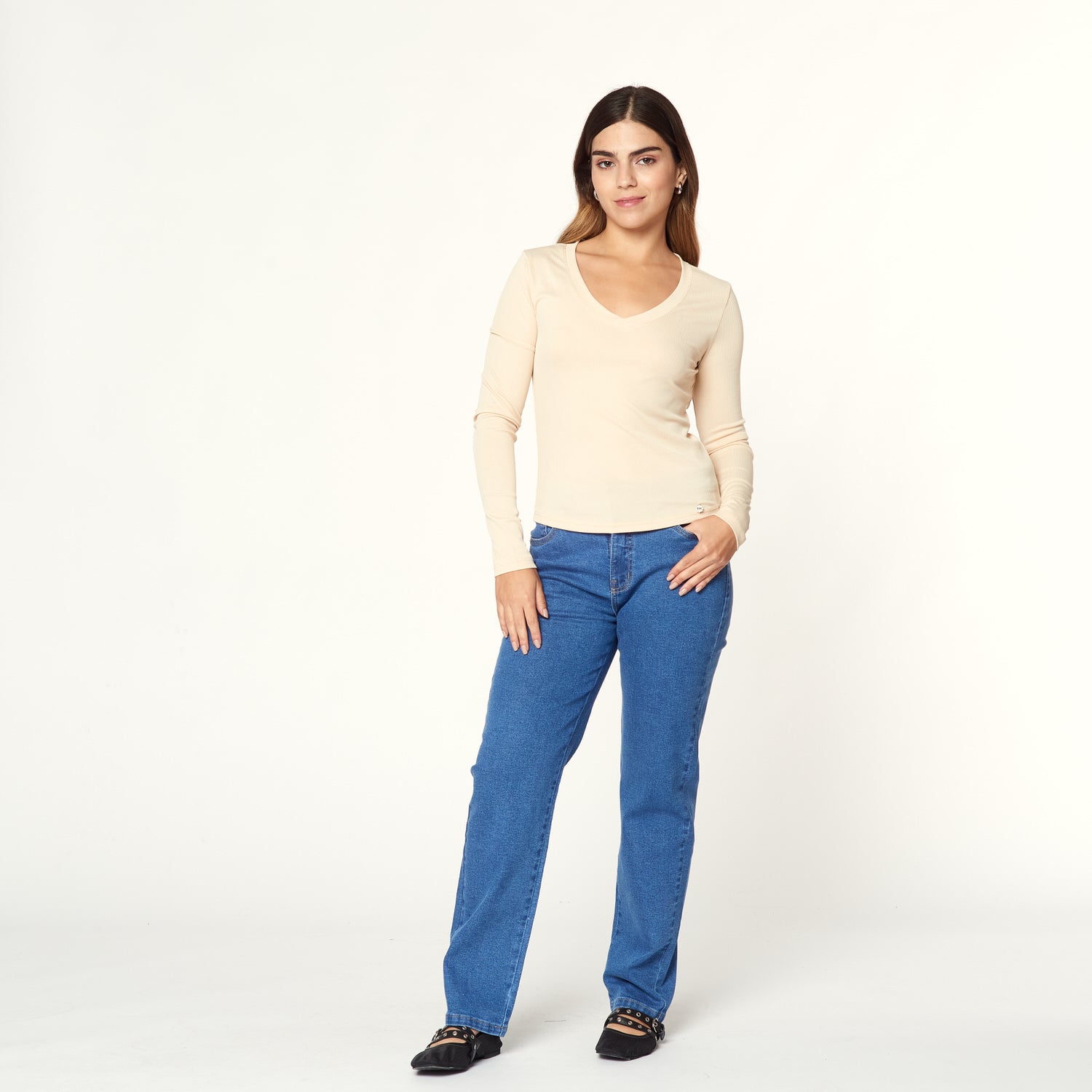 Polo Drela Beige