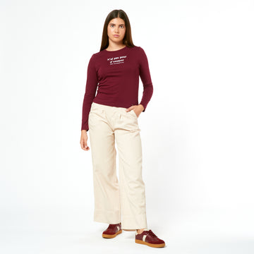 Polo Eiffel Guinda