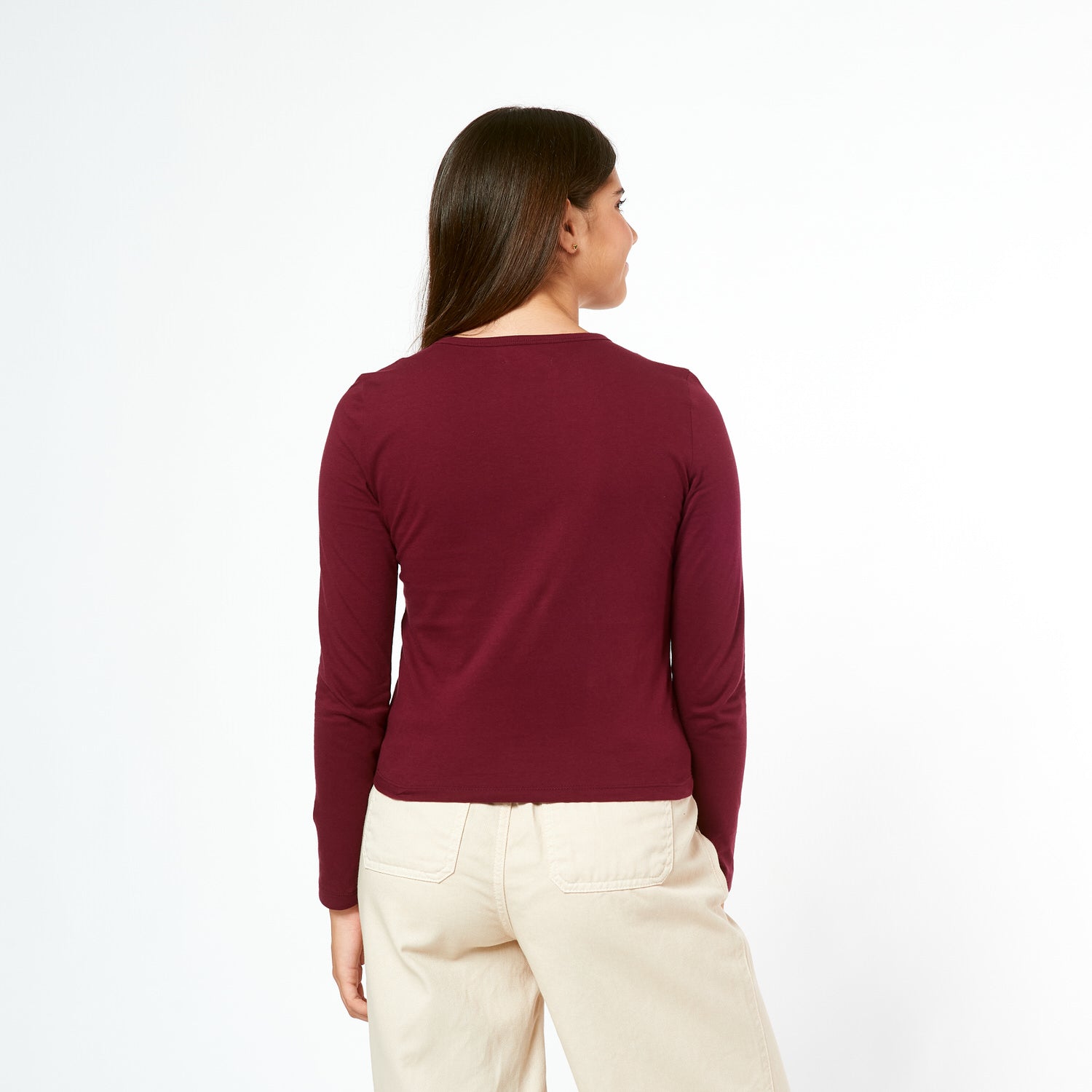 Polo Eiffel Guinda