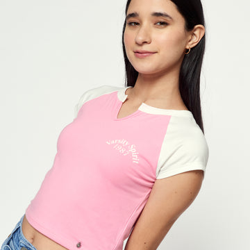 Polo Freefall Rosa