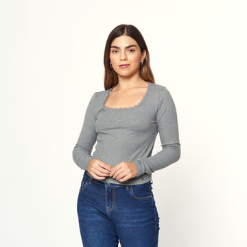 Polo Grela Gris