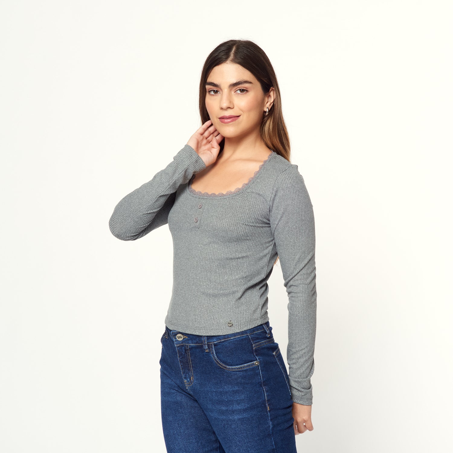 Polo Grela Gris