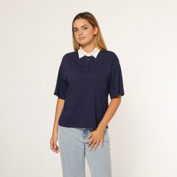 Polo Impressions Azul Marino