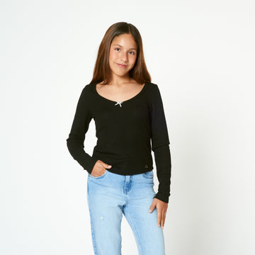 Polo Lasinea Negro