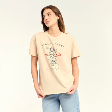 Polo Minnie Oversize Beige