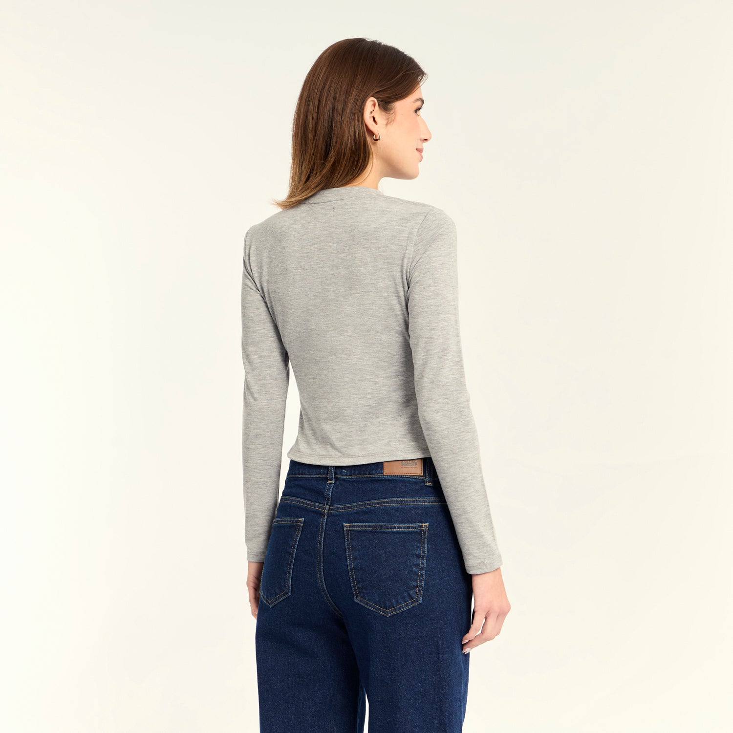 Polo Nadine Gris